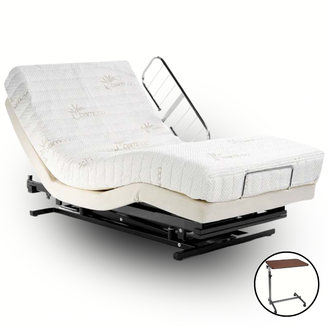 The Transfer Master Supernal Hi-Low offers full adjustability of the Head and Foot sections, as well as Overall Height .