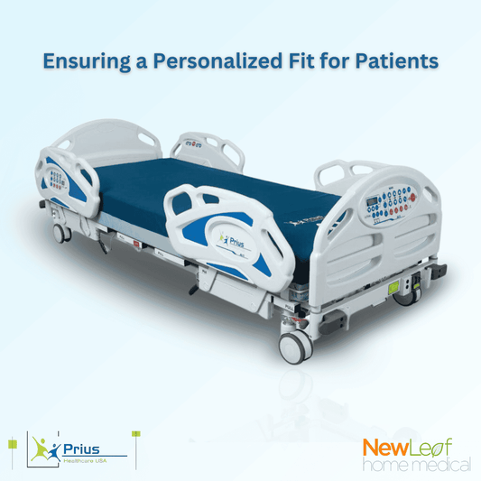 Prius AI1 - Premium Bariatric Expandable Hospital Bed w/ Built-in Scale & Trendelenburg