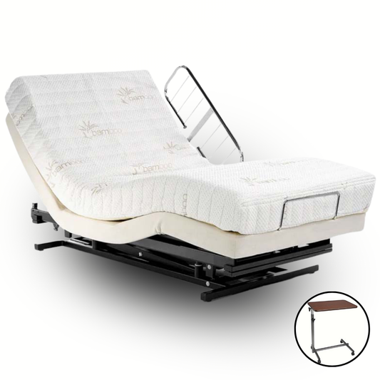 The Transfer Master Supernal Hi-Low offers full adjustability of the Head and Foot sections, as well as Overall Height .