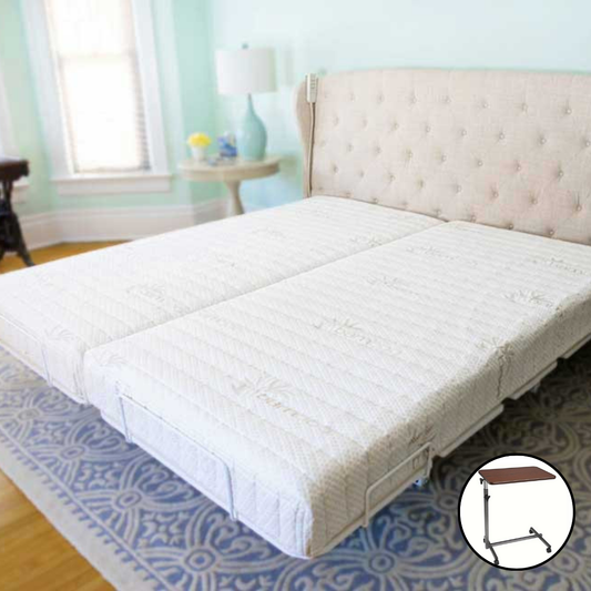 Transfer Master's Companion and Companion HD & SHD (Bariatric) Adjustable Home Care Beds are a fantastic bed option if you are looking for custom adjustability of the Head and Foot sections, but do not need to raise or lower the bed's overall height.